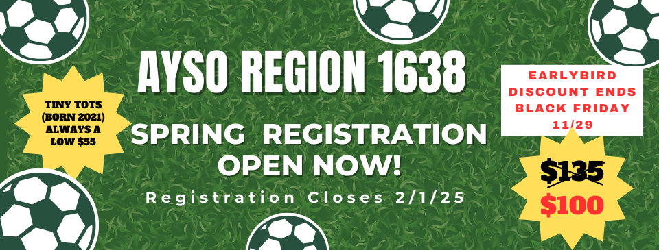 SPRING 2025 REGISTRATION OPEN!