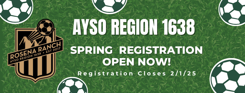 SPRING 2025 REGISTRATION OPEN!